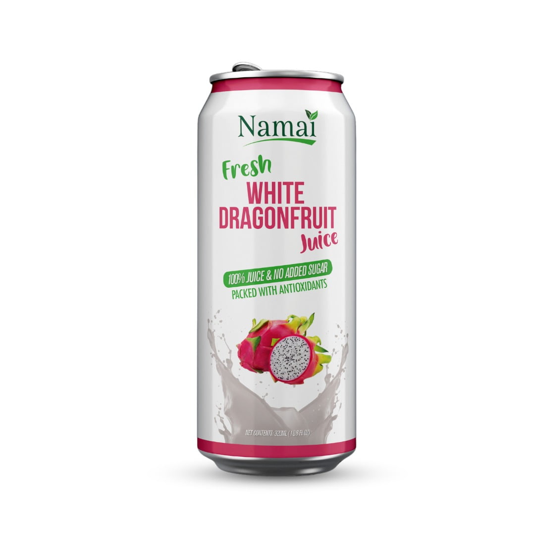 Namai Pure Dragonfruit Juice, 10.8 fl oz Can, 24 Count