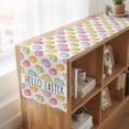 thumbnail image 6 of Table Runners 72 Inches Long Dress Scarves, Colorful Eggs Easter Farmhouse Kitchen Table Runner, Coffee Tablerunners, Farmhouse Modern Art 14x72 Inch, 6 of 9