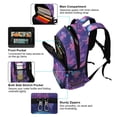 thumbnail image 5 of FORMRS Kids School Backpack Elementary Student Unisex Travel Bookbag with Reflective Stripes, Neon Jellyfish, 5 of 7