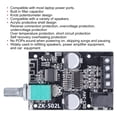 thumbnail image 4 of Placa amplificadora de potencia Walfront ZK-502L Bluetooth 5.0, 4 of 5