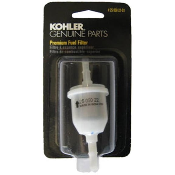 Kohler 25 050 22-S1 Kohler- Universal Fuel Filter