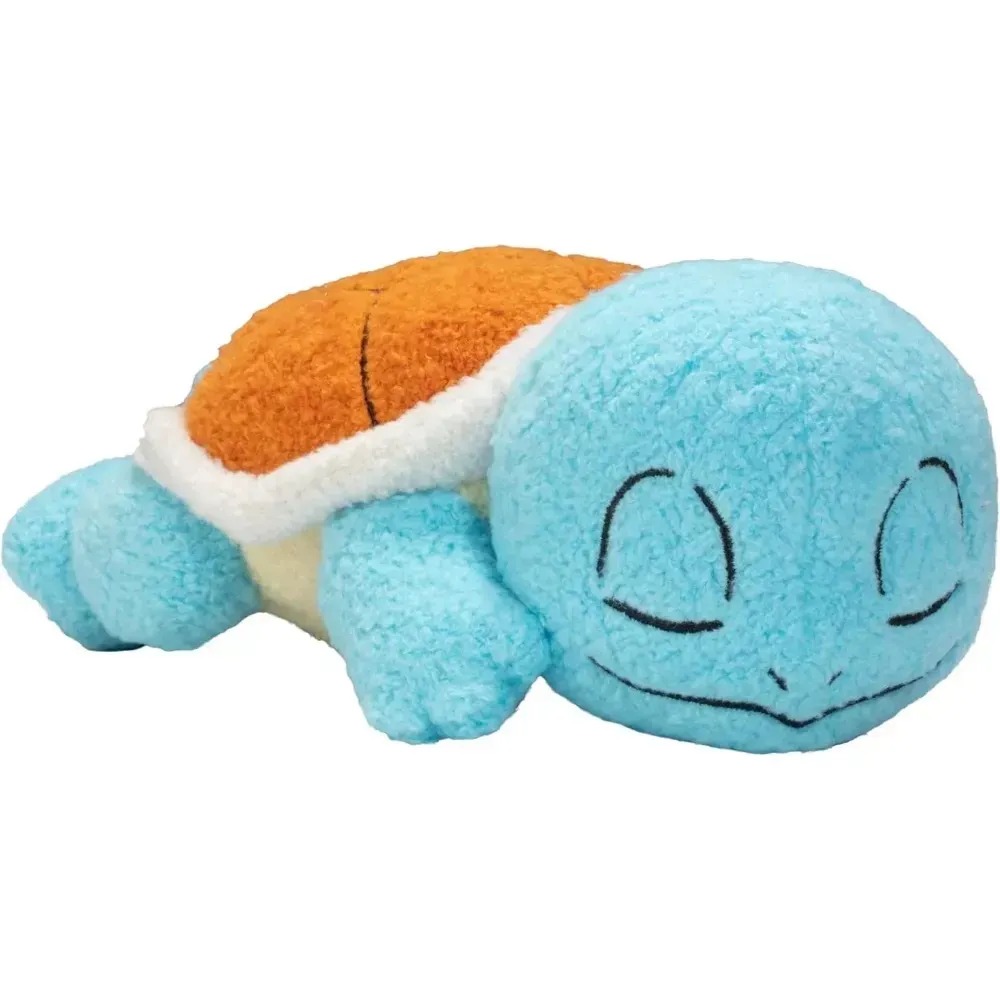 Pokemon 5" Sleeping Squirtle, Charmander & Bulbasaur Plush 3-Pack - Officially Licensed - Add to Your Collection! Soft Collectible Stuffed Animal Toy - Great Gift for Kids, Boys, Girls