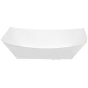 Dixie® Kant Leek Grease-Resistant Disposable Paper Food Tray, KL300W8, 3lb, 250 Trays per Pack, 2 Packs per Case