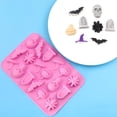 thumbnail image 4 of Halloween DIY Silicone Chocolate Moulds 18 Piece Set For Desserts Trick Or Baking Crafts, 4 of 7