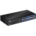 thumbnail image 1 of Conmutador TRENDnet TEG-S16DG Gigabit no administrado de 16 puertos, 1 of 5