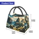 thumbnail image 2 of Fotbe Valley River Dinosaur Bolsa Térmica Portátil con Estampado, Bolsa de Entrega de Alimentos Aislada, Bolsa Reutilizable de Gran Capacidad para Comidas y Supermercado, 2 of 6