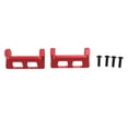 thumbnail image 2 of Servo Mount Protector, Accessoire de Voiture de Servo-Protecteur de Direction en Alliage d'Aluminium Résistant à l'Usure pour Voiture 1/16 pour le Remplacement Rouge, Bleu, 2 of 8