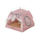 thumbnail image 3 of Xihbxyly Tienda de Campaña para Mascotas, Diseño Plegable y Lavable, Cama Semicerrada y Acogedora, Comodidad para Todo Tipo de Clima, Fácil de Guardar, Ideal para Perros Pequeños y Gatos, Colchoneta, 3 of 7