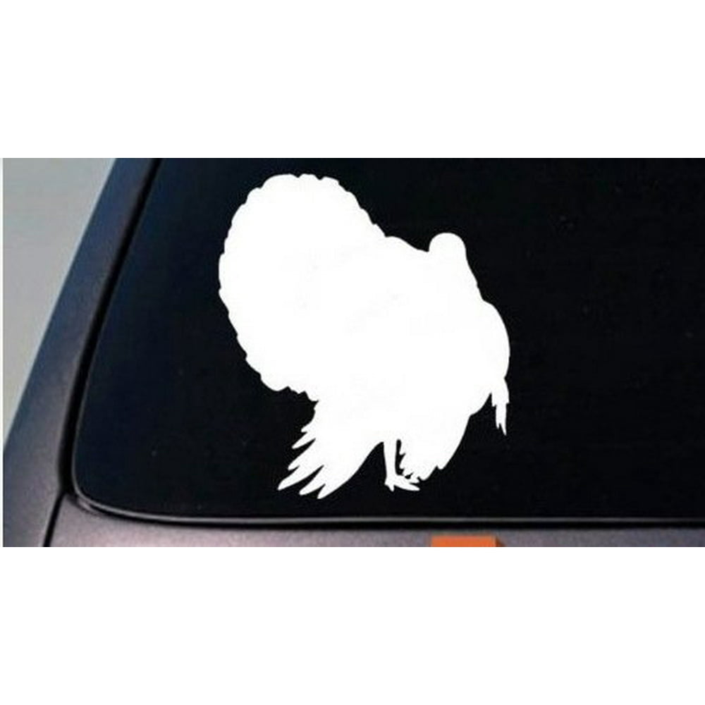 TURKEY 6" STICKER DECAL CAR WINDOW TRUCK HUNTING BLIND CAMO CALLS