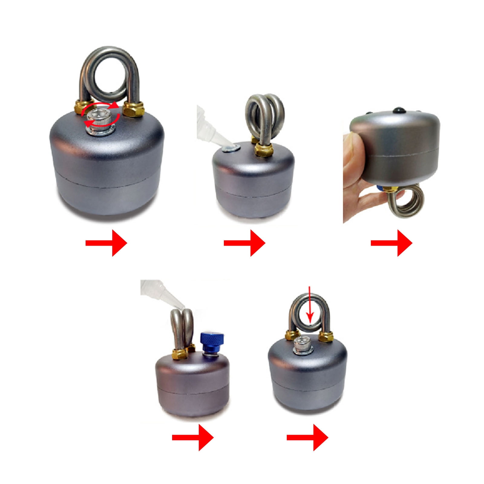 Mini Alcohol Stove, Alcohol Stove Camping, 3.5OZ Portable Brass Alcohol Gas Stove with Anti-Scald, Stand Fast Heating Windproof Backpacking Stoves for Hiking Survival Emergency Coffee Tea&nbsp;