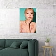 thumbnail image 2 of Rose Blackpink Music Poster Korean Fashion Idol KPop Home Decor For Living Room Aesthetic Kpop Female Girl Group Wall Art Print, 2 of 5