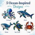 thumbnail image 3 of Octopus Mosaic Kit, Beginner Friendly DIY Glass Craft Set, Marine Animal Mosaic Tile Art, Handcrafted Home Decoration and Gift Ideas, 3 of 7