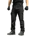 thumbnail image 4 of Yaoyar Men's Tactical Cargo Pants Water Resistant Lightweight Hiking Pants Outdoor Work Pants with Multi Pockets, 4 of 5