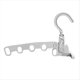 thumbnail image 1 of Percha de Viaje Plegable Portátil, Tendedero de Ropa Plegable, Percha de Viaje, Percha para Colgar con Agujeros, 1 of 5