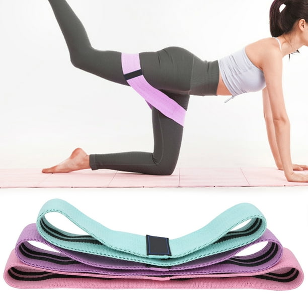 Exercise Bands Yoga Accessory Gym Workout Latex Stretch Belt Fitness For Butt Deep Squat Legs Walmart