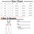 thumbnail image 3 of LOVEVERClearance Women‘s Fashion Christmas Print Loose Adjustable Wide Leg Pocket Overalls, 3 of 5