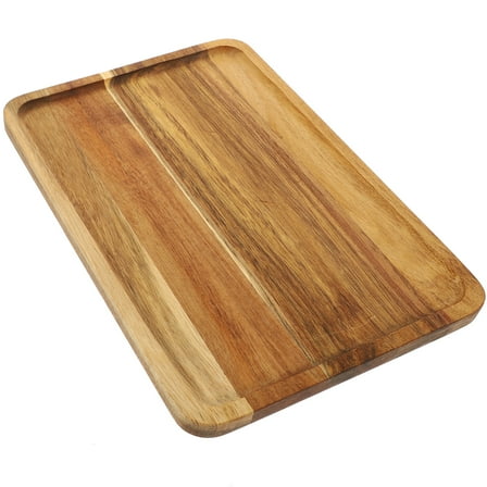 unbranded  Serving Tray Natural Wooden Decorative Platter Individual Charcuterie Boards Farmhouse Tiered