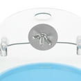 thumbnail image 3 of OULII Birds Bathing Box Plastic Sky-blue Hanging Bathing Accessories 1Pack, 3 of 8