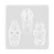 thumbnail image 1 of Uñas Accesorios Molde Silicona 3D Perla Cadena Diseño DIY Manicura Plantilla con Patrones Resina Artesanía Herramienta Cake Icing Silicona Mini Silicona Hojas Flor Animales Plantilla, 1 of 3