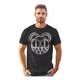thumbnail image 1 of Radiohead Playeras Kid A Distressed Bear Camiseta, 1 of 3