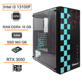 thumbnail image 1 of PC gamer CPU i3 13100F Intel  Ram 16GB SSD 960 500W 80+, 1 of 3