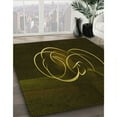 thumbnail image 2 of Ahgly Company Indoor Square Patterned Night Black Area Rugs, 3' Square, 2 of 6
