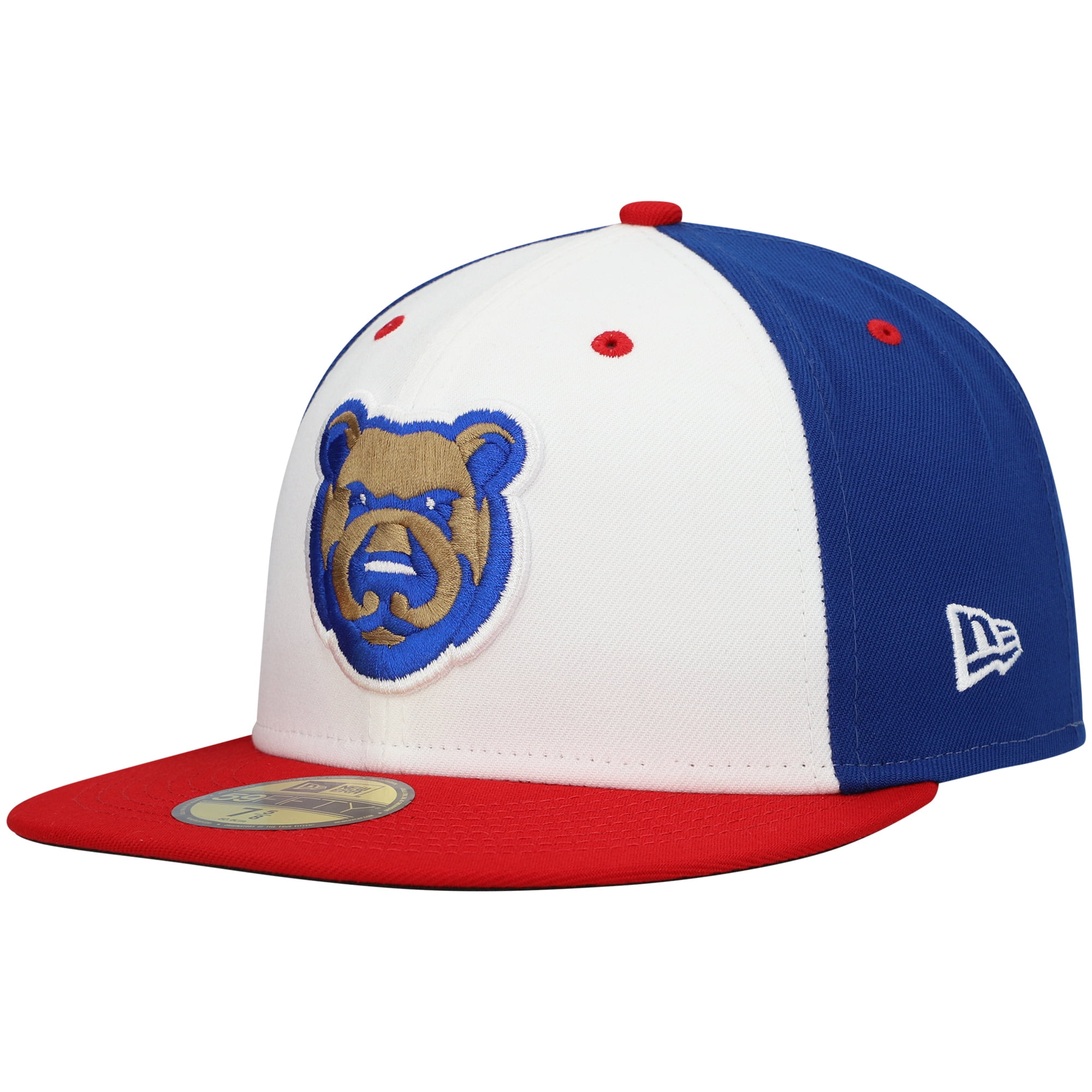 Men's New Era White Iowa Cubs Authentic Collection Team Alternate
