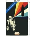 thumbnail image 3 of Star Wars: Saga - R2D2 Projection Wall Poster with Push Pins, 22.375" x 34", 3 of 3