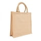 thumbnail image 1 of Set de 2 Bolsas de Yute Mayan con Asas de Algodón | Bolsas Tote Bag con Interior Plastificado | Bolsa de Playa |Ideal para Compras y como Regalo | 100% Reutilizable | 30 x 30 x 10 cm, 1 of 6