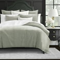 thumbnail image 3 of 6ix Tailors KAL-GIL-CVT-QN-5PC Kalia Gilded Queen Size Coverlet & 2 Pillow Shams Set - 5 Piece, 3 of 5