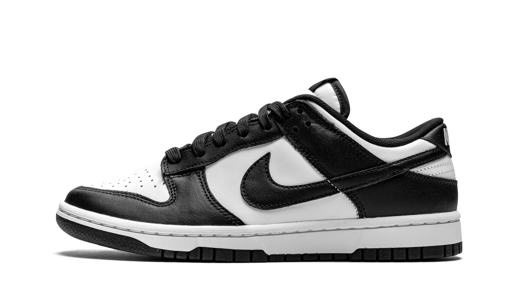 Nike Dunk Low Retro Men's Sneakers Black White photo 8