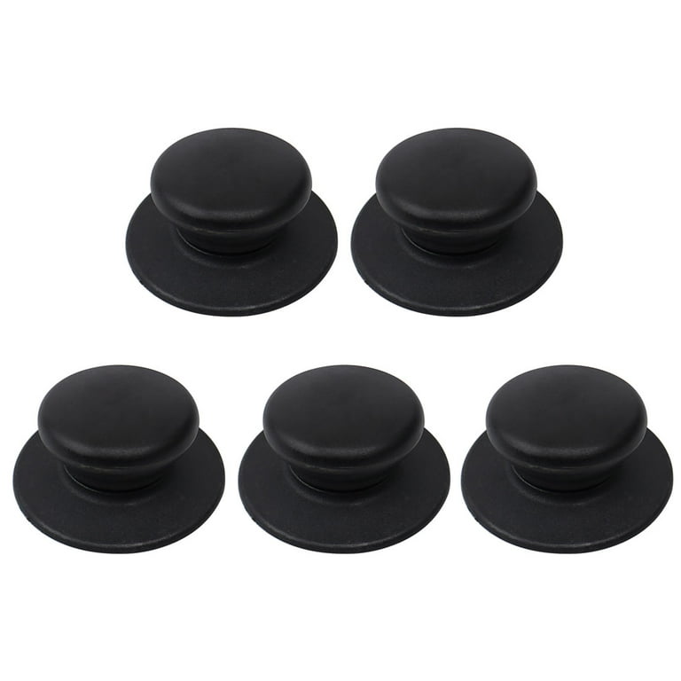 Uxcell Universal Pot Lid Knob Handle Plastic Knobs for Kitchen Home 5 Pack  
