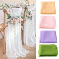 Chic Rustic Wedding Tulle Roll - Sheer and Romantic Organza Fabric for