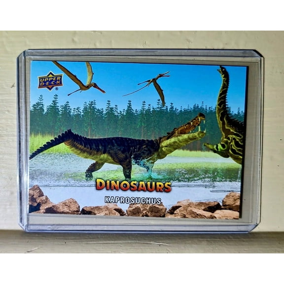 2015 Upper Deck Dinosaurs Kaprosuchus #68 Card