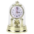 thumbnail image 2 of KIMISS Antique Clock, European Retro Style Living Room Clock Antique Silent Table Clock Home Decor, 2 of 7