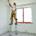 thumbnail image 3 of Adjustable Aluminum Alloy Stilts 18"-30" For Walking Taping Finishing Painting, 3 of 10