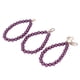 thumbnail image 5 of Cadena De La Caja Del Teléfono Móvil, Pulsera De Perlas Hebilla De Metal De Resina ABS Color Delicado Tres Estilos Para Teléfono Móvil Para Bolso Para Llavero ZAQW Púrpura, 5 of 8