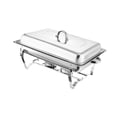 thumbnail image 4 of Servidor de Buffet rectangular, juego de Buffet de plato de frotamiento, sartén multiusos para comida, juego de calentador de Buffet y calentador para 1 cuadrícula, 4 of 8