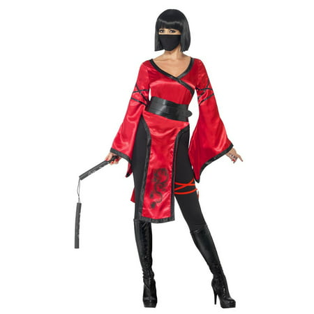 Adult size Shadow Warrior Female Ninja Costume - 3 sizes