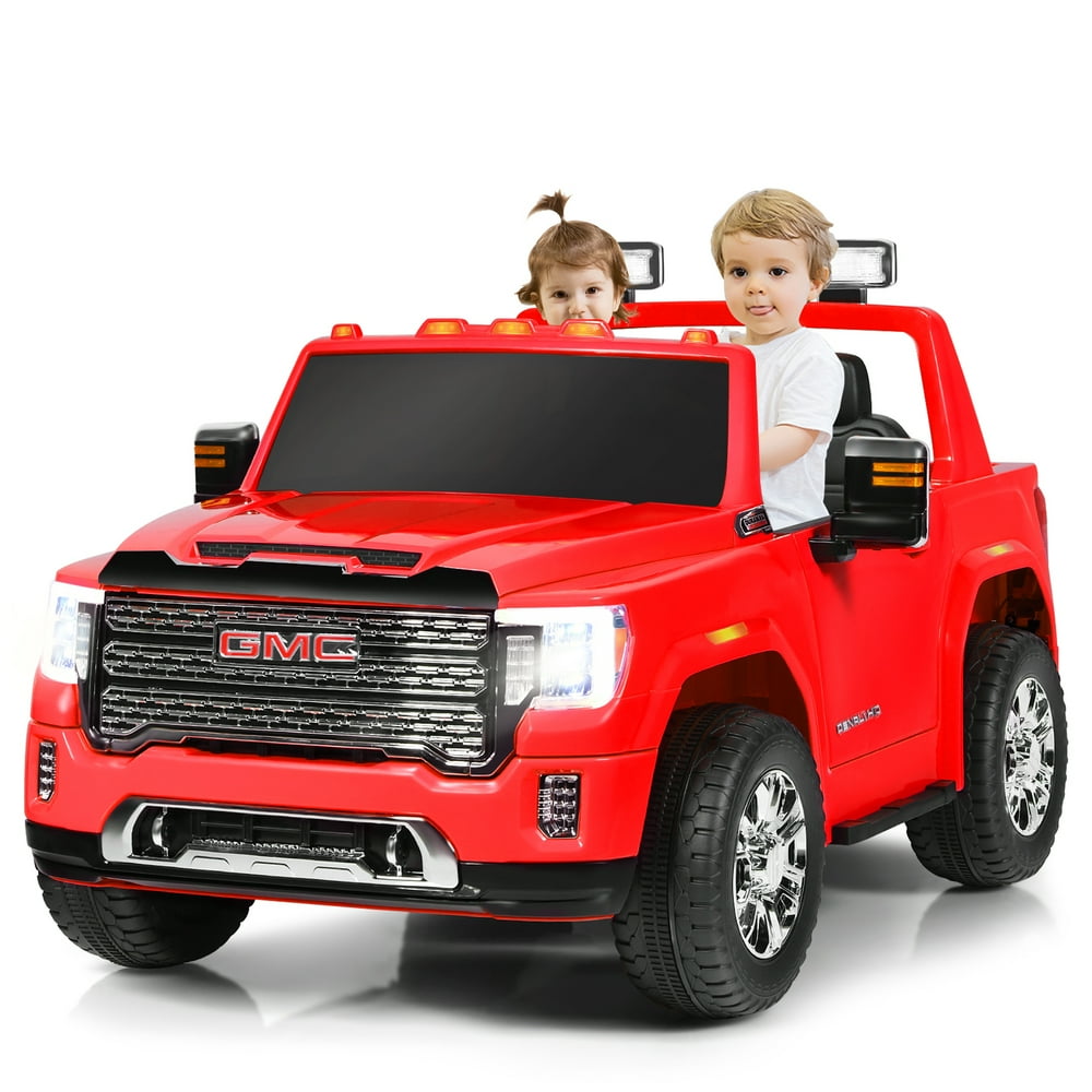 Topbuy 2Seater Licensed GMC Sierra Denali Kids Ride on Truck Electric