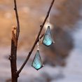 thumbnail image 1 of FASHIONQ RETAIL 56.1 Carat Genuine Labradorite .925 Sterling Silver Earrings, 1 of 1