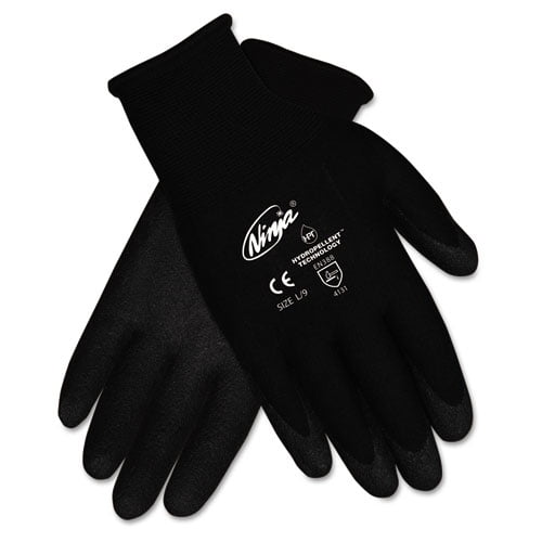 Ninja HPT PVC coated Nylon Gloves, X-Large, Black, Pair Ninja HPT PVC coated Nylon Gloves, X-Large, Black, Pair