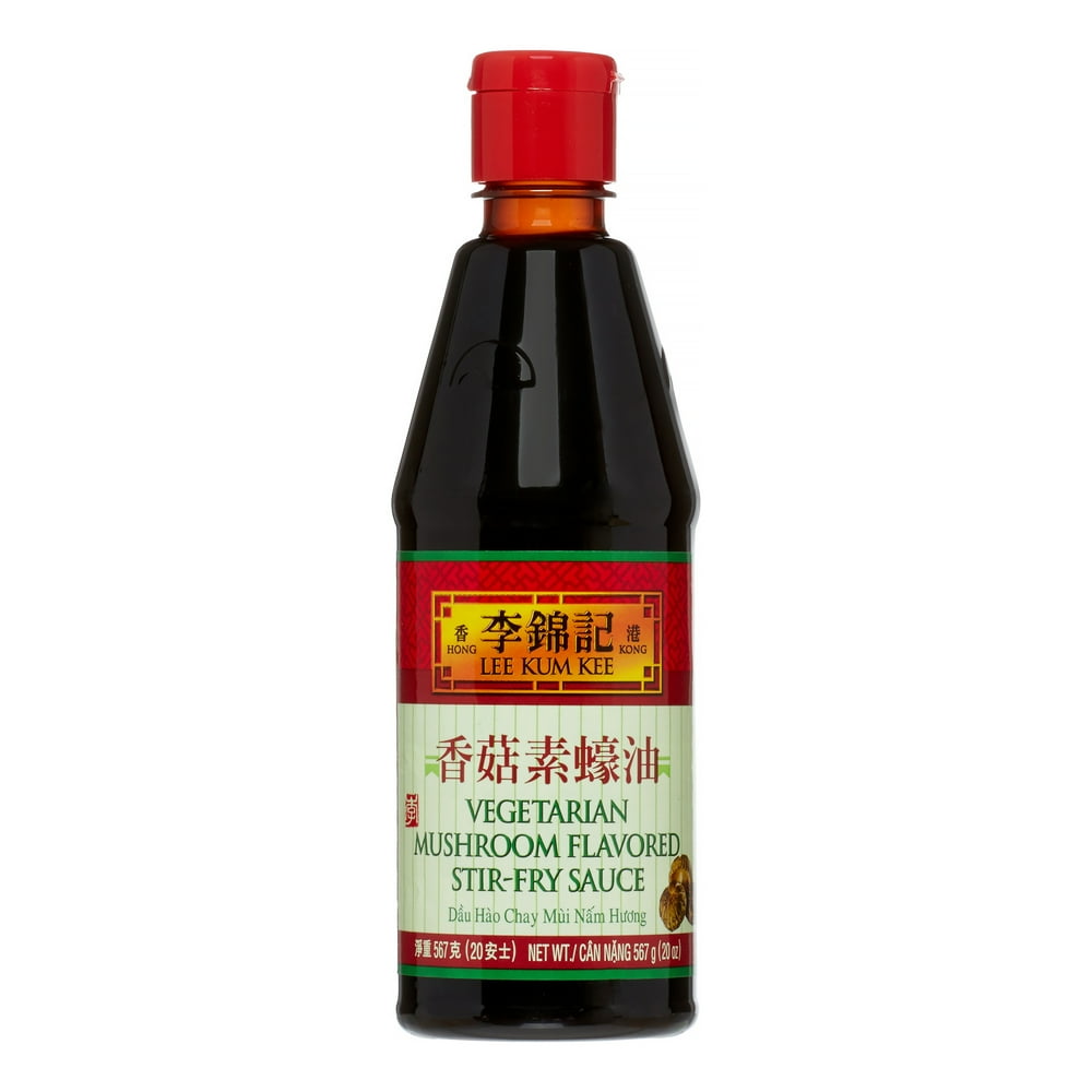 Lee Kum Kee Vegetarian Mushroom Flavored Stirfry Sauce, 20Ounce