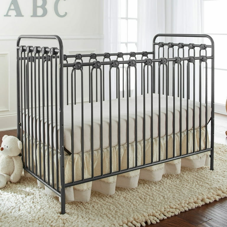 Cathrine Metal 3 in 1 Convertible Crib Walmart