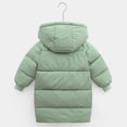 thumbnail image 5 of Boys Girls Winter Hooded Long Down Coats Outwear Kids Windproof Puffer Jackets Padded Parka Outwear 4-9Y, 5 of 9