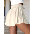 thumbnail image 6 of Summer Women'S Athletic Fitness Skirt Pants Beige M, 6 of 7