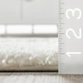 thumbnail image 3 of nuLOOM Jocelyn Tribal Shag Tasseled Area Rug, 8', White, 3 of 9