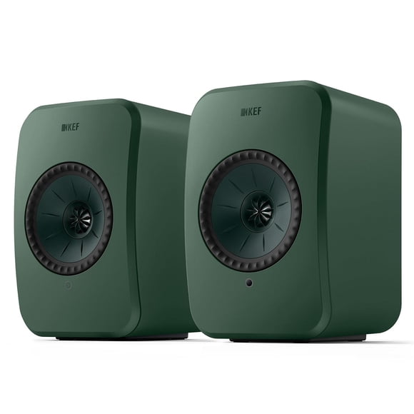 KEF LSX II LT Altavoces inalámbricos HiFi - Par (Verde Salvia)