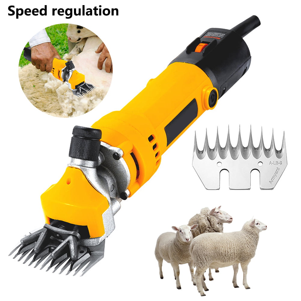 1000W Electric Sheep Goat Shears Clippers Animal Shave Grooming Supplies US Plug 
