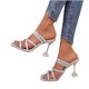 thumbnail image 4 of Sandalias de verano para mujer, zapatos de playa informales de tacón alto con cabeza cuadrada para mujer Wmkox8yii  hfjk4994, 4 of 6